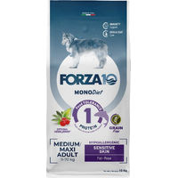 Produktbild von Forza 10 Mono Diet Medium & Large Sensitive Skin Hundetrockenfutter Fisch Getreidefrei Hypoallergen 2 x 10 kg - 2 x 10 kg