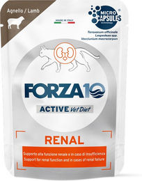 Produktbild von Forza 10 Renal Active Vet Diet Katzen Nassfutter Lamm Adult Hypoallergen 12 x 80 g