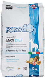 Forza10 Maxi Diet Canine Formula Hundefutter mit Fisch für große Hunde Adult Hypoallergen zur Gewichtskontrolle 2 x 12 kg - 2 x 12 kg – Bild 1 von 2