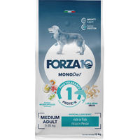 Produktbild von Forza10 Medium Diet Hypoallergenes Trockenfutter mit Fisch für ausgewachsene mittelgroße Hunde 12 kg - 2 x 12 kg