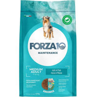 Produktbild von Forza10 Medium Maintenance Hundefutter mit Fisch für ausgewachsene Hunde 12 kg