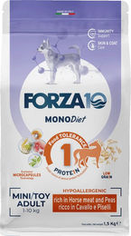 Produktbild von FORZA10 Mini & Toy Hypoallergenes Pferd & Erbsen Futter für Adult Pferde 1,5 kg - 1,5 kg