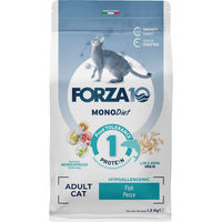 Produktbild von Forza10 Mono Diet Adult Katzen Trockenfutter Fisch Hypoallergen 1,5 kg - 1,5 kg