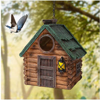 Produktbild von FOUORTUNATE-BEE Vogelhaus Nistkasten hängend für Wildvögel als Garten Dekoration