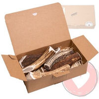 Produktbild von FOURLEGS Kauspaß für Hunde aus 100% Hirschgeweih XXL Sparpaket 5 Stück
