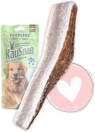 FOURLEGS Natürlicher Kauspaß für Hunde aus 100% Hirschgeweih halbiert Größe XL – Bild 1 von 1