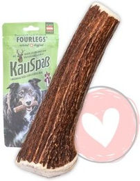 FOURLEGS Natürlicher Kauspaß für Hunde aus 100% Hirschgeweih Monoprotein – Bild 1 von 3