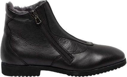 Produktbild von Franceschini Canova Lederreitstiefel Unisex Schwarz Größe 36