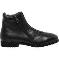Produktbild von Franceschini Canova Lederreitstiefel Unisex Schwarz Größe 45