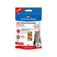 Produktbild von Francodex Anti-Itch Leckerlis für Katzen zur Unterstützung von Haut und Fell 65 g
