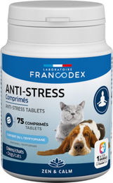 Produktbild von Francodex Anti-Stress Tabletten für Hunde und Katzen 75 Stück