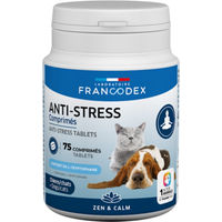 Produktbild von Francodex Anti-Stress Tabletten für Hunde und Katzen 75 Stück