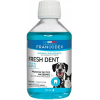 Produktbild von FRANCODEX Fresh Dent 2 in 1 Maulwasser für Hunde und Katzen 250 ml - 250 ml