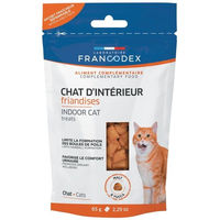 Produktbild von FRANCODEX Katzenleckerli für adulte Katzen zur Unterstützung der Harnwege und Verdauung 65 g - 65 g