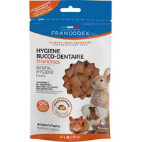 Produktbild von FRANCODEX Knabberstange Mundhygiene für Kaninchen, Ratten und Rennmäuse 50 g