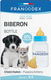 Francodex Milchflasche für Welpen und Kitten transparent – Bild 1 von 2