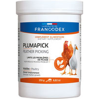Produktbild von Francodex Pluma-Pick Mineralfutterzusatz für Geflügel zur Unterstützung des Gefieders 250 g - 400 g