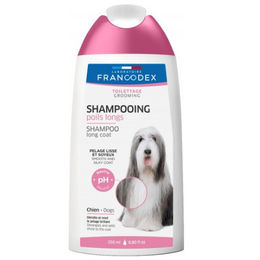 Francodex Shampoo für Hunde mit langem Fell 250 ml Rosa - 250 ml – Bild 1 von 2