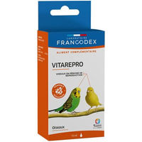 Produktbild von Francodex Vitarepro Ergänzungsfuttermittel Vitamintropfen für Käfig- und Volierenvögel 15 ml