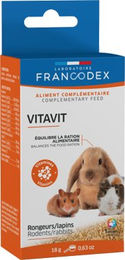 Francodex Vitavit Vitaminsupplement für Kaninchen und Nagetiere 18 g – Bild 1 von 2