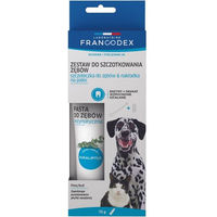 Produktbild von FRANCODEX Zahnpflege Set mit Zahnbürste und Zahnpasta Weiß