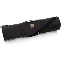 Produktbild von Frau Frauchen Roll-Up Hundedecke Onyx Schwarz S 50x70cm
