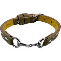 Produktbild von Frauenarmband aus Leder Equestrian Shop Fano in Beige und Braun ohne Strass