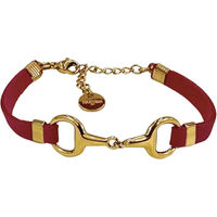 Produktbild von Frauenarmband Lilo von Equestrian Shop aus Edelstahl in Gold Rosa Rot