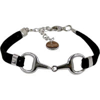 Produktbild von Frauenarmband Lilo von Equestrian Shop aus Edelstahl in Gold und Schwarz