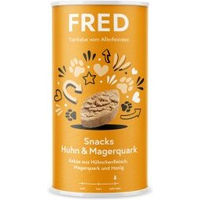Produktbild von Fred & Felia Belohnungssnack Huhn & Magerquark für Hunde 250g