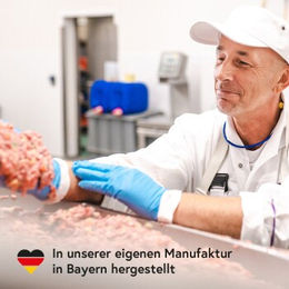 Fred & Felia Felia Hundefutter Hirsch Stückchen in Sauce mit hohem Fleischanteil 10x190g - 10 x 190 g – Bild 1 von 2