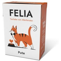 Produktbild von Fred & Felia Felia Hundefutter Pute Stückchen in Sauce mit hohem Fleischanteil 10x190g - 10 x 190 g
