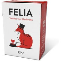 Produktbild von Fred & Felia FELIA Hundefutter Rind 10x190g ohne Farb- und Aromastoffe sowie Konservierungsstoffe - 10 x 190 g