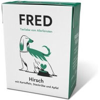 Produktbild von Fred & Felia FRED Hundefutter Hirsch Monoprotein mit Kartoffeln und Steckrüben Adult 10 x 390g Getreidefrei und Hypoallergen - 10 x 390 g