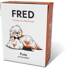 Fred & Felia FRED Hundefutter Pute Monoprotein Nassfutter Adult 10 x 390g Getreidefrei - 10 x 390 g – Bild 1 von 7