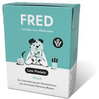 Produktbild von Fred & Felia FRED VET Low Protein Nassfutter Diätfutter für Nierenprobleme 10x390g - 10 x 390 g