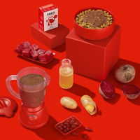 Produktbild von Fred & Felia Hund Smoothie Rind mit Hagebutte zur Immunstärkung 10 x 200g - 10 x 200 g