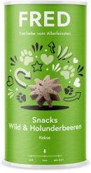 Fred & Felia Hundesnacks Wild & Holunderbeeren getreidefrei 200g – Bild 1 von 2