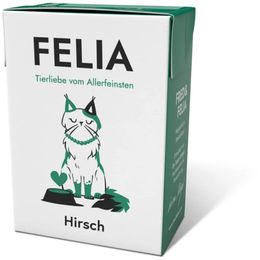 Fred & Felia Nassfutter Katze Hirsch 10 x 190 g – Bild 1 von 1