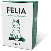 Produktbild von Fred & Felia Nassfutter Katze Hirsch 10 x 190 g