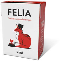 Produktbild von Fred & Felia Nassfutter Rind 10 x 190 g