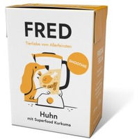 Produktbild von Fred & Felia Smoothie Huhn mit Kurkuma Funktionssnack für Hunde 10 x 200g - 10 x 200 g