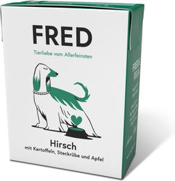 FRED Hundefutter Hirsch mit Kartoffel Sensitive Hypoallergen Monoprotein 10x390 g – Bild 1 von 1