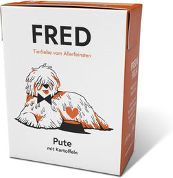 FRED Hundefutter Pute mit Kartoffeln getreidefrei 5x390 g – Bild 1 von 1