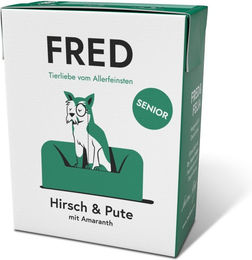 FRED Hundefutter Senior Hirsch und Pute 10x390 g – Bild 1 von 1