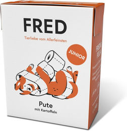 FRED Junior Hundefutter Pute Monoprotein 5x390 g – Bild 1 von 1