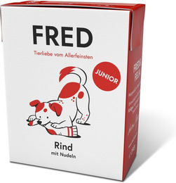 FRED Junior Welpen Nassfutter Rind 5x390 g – Bild 1 von 1