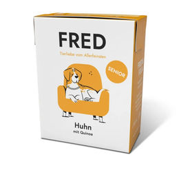 FRED Nassfutter Senior Huhn 10 x 390 g – Bild 1 von 1