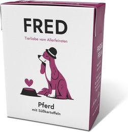 FRED Pferdefutter mit Süßkartoffeln Monoprotein Hypoallergen Sensitive 10x390 g – Bild 1 von 1