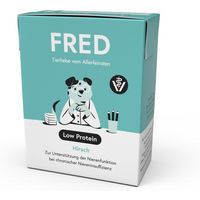 Produktbild von FRED VET Low Protein Diätfutter Eiweißarm und Niedriger Phosphor für Nierenerkrankungen 10x390 g